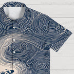 Japanese Koi Fish Wave Hawaiian Shirt