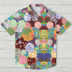 Blooming Floral Printed Hawaiian Shirt