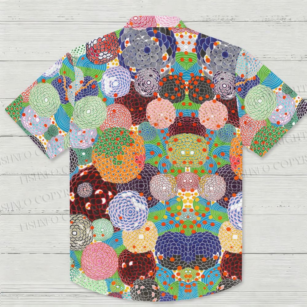 Blooming Floral Printed Hawaiian Shirt