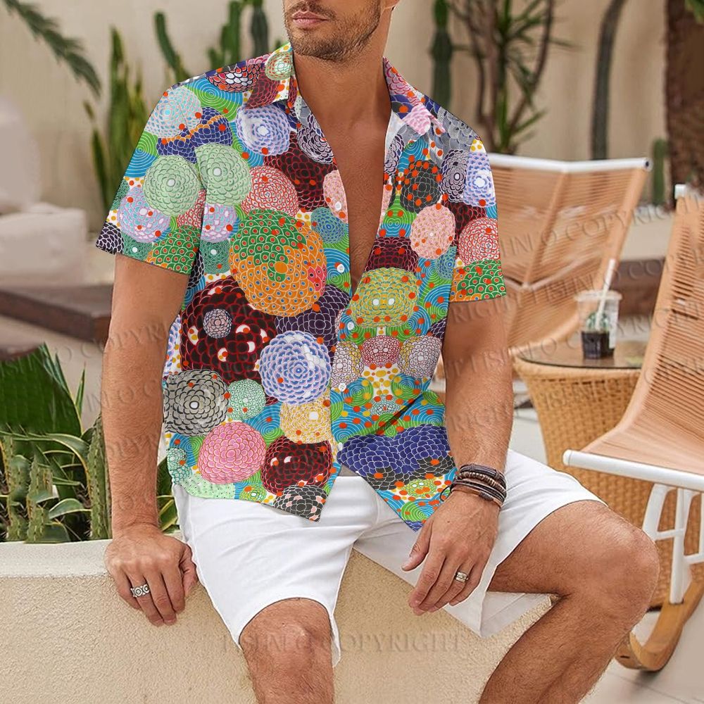 Blooming Floral Printed Hawaiian Shirt