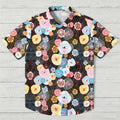 Jellyfish Flower Printed Hawaiian Shirt
