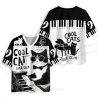 Cool Cat Jazz Club Jersey Shirts