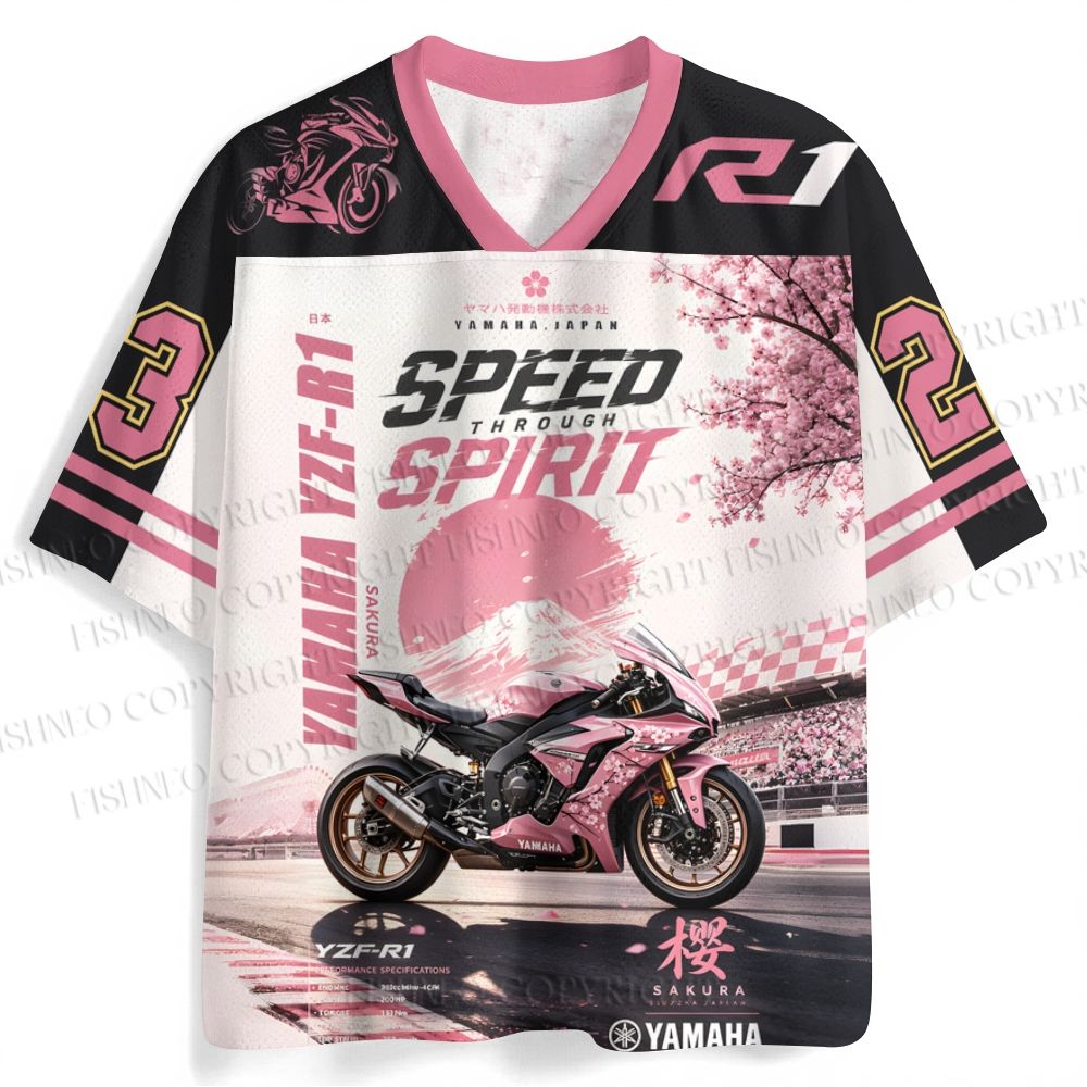 YAMAHA YZF-R1 Motrocycle Jersey Shirts