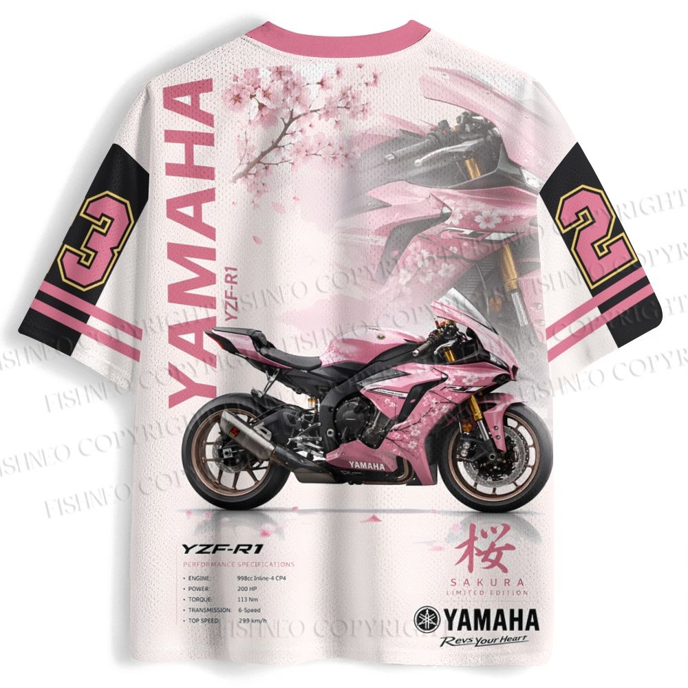 YAMAHA YZF-R1 Motrocycle Jersey Shirts