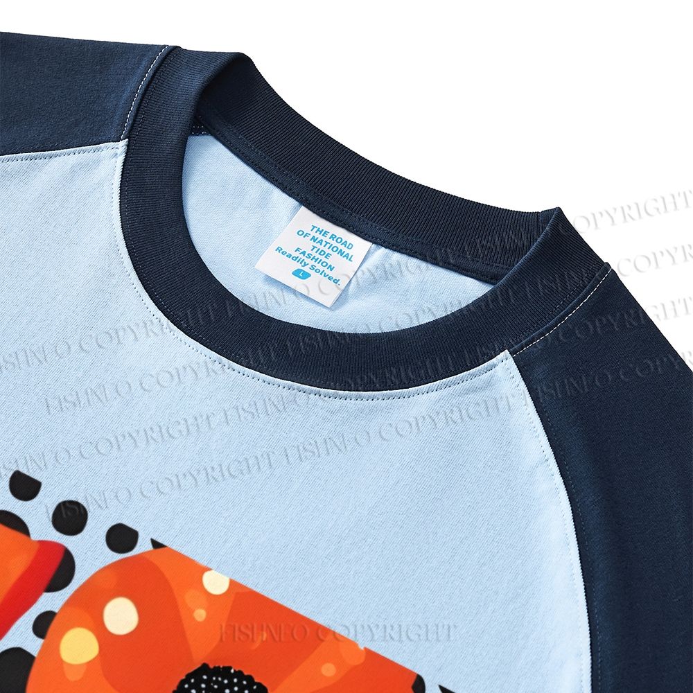 Japanese Yayoi Kusama Flower Dopamine color series short sleeve T-shirt