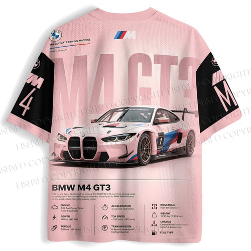 BMW M4 Anime Girl Printed Jersey Shirts