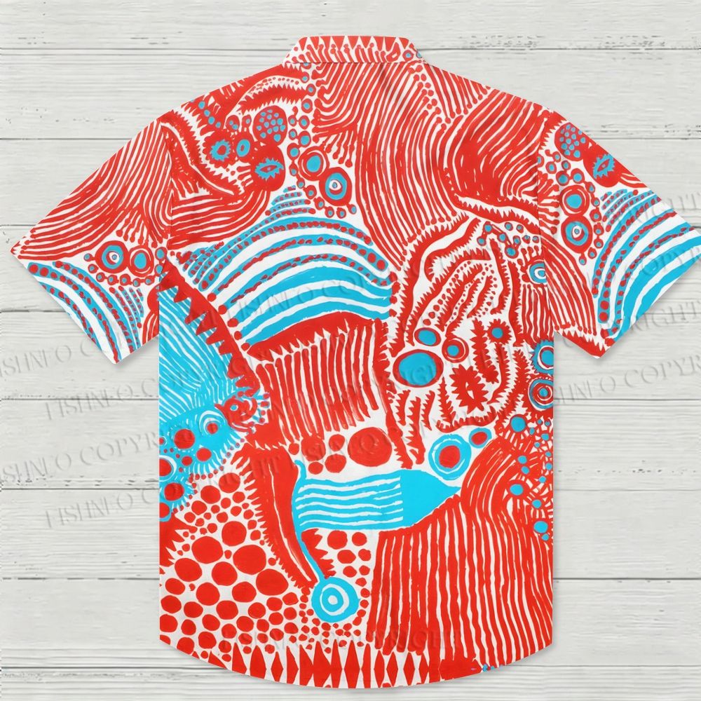 Yayoi Kusama A Sensation Of The Daybreak Hawaiian Shirt