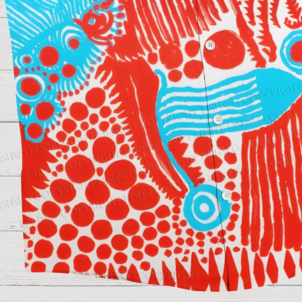 Yayoi Kusama A Sensation Of The Daybreak Hawaiian Shirt