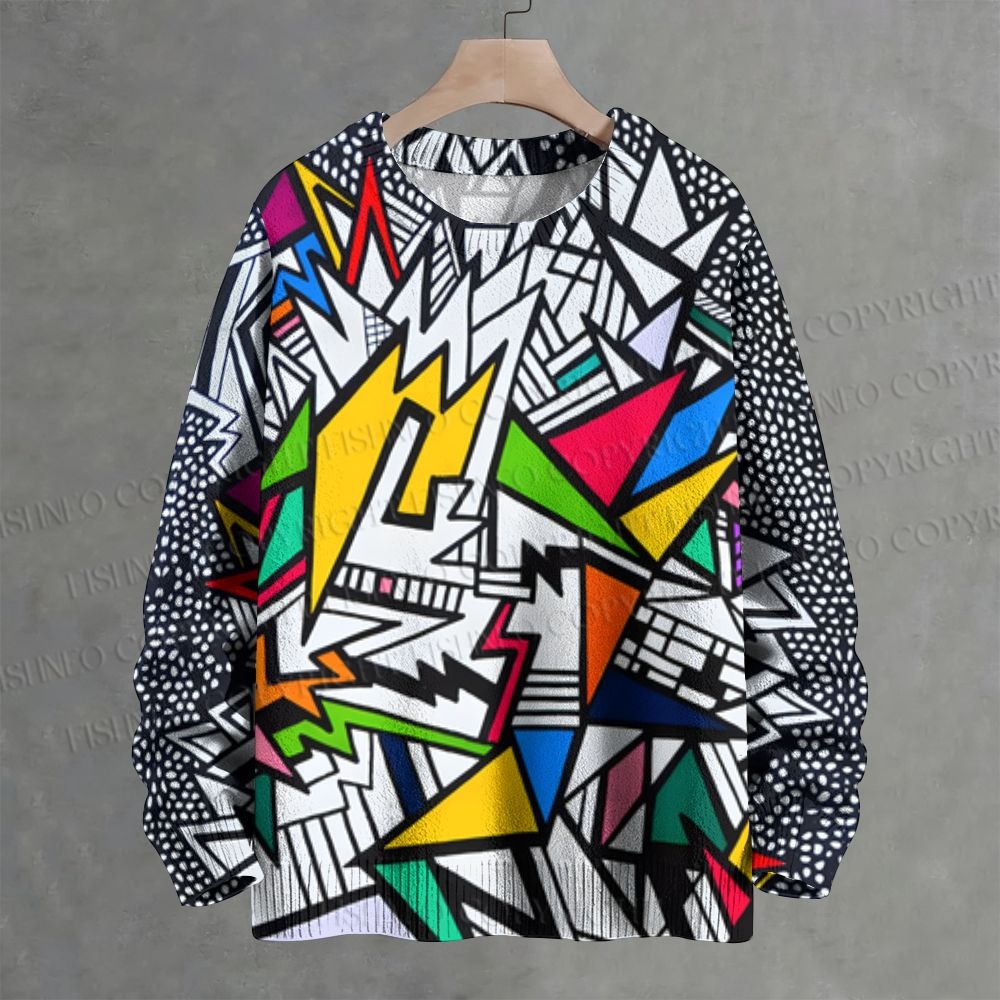 Ryan Dix Structured Chaos 84 Crew Neck Sweater
