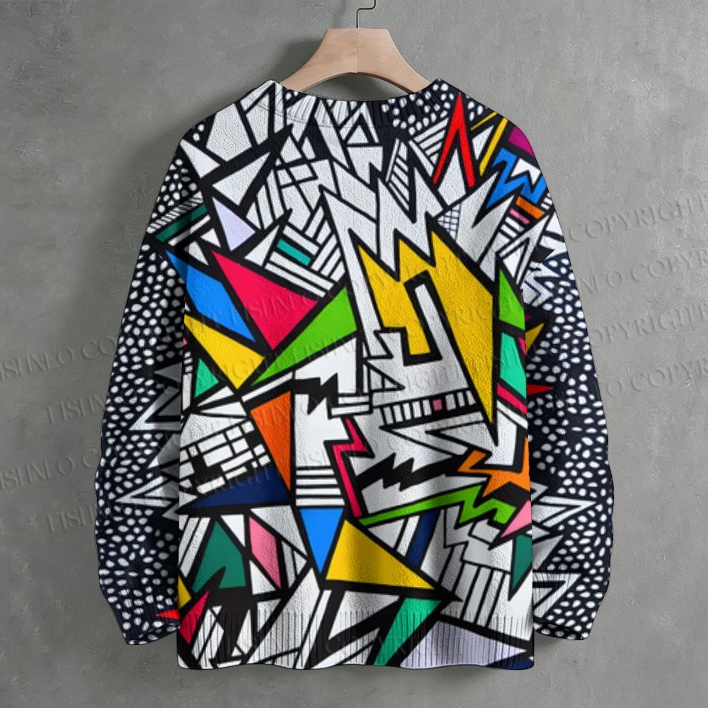 Ryan Dix Structured Chaos 84 Crew Neck Sweater