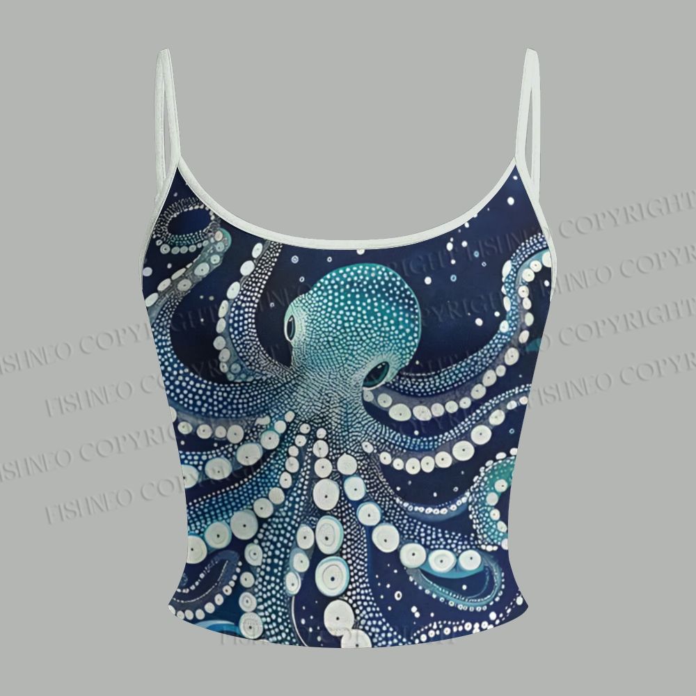 Yayoi Kusama Octopus Top & Elasticated Trousers Two-Piece Set