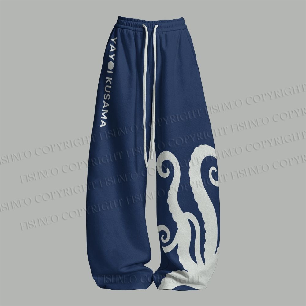 Yayoi Kusama Octopus Top & Elasticated Trousers Two-Piece Set