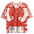 Yayoi Kusam Octopus Printed Jersey Shirts