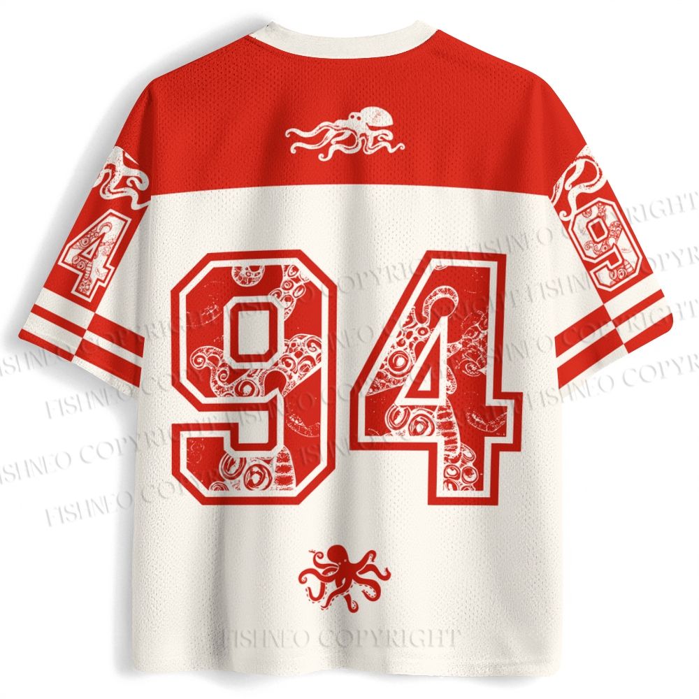 Yayoi Kusam Octopus Printed Jersey Shirts