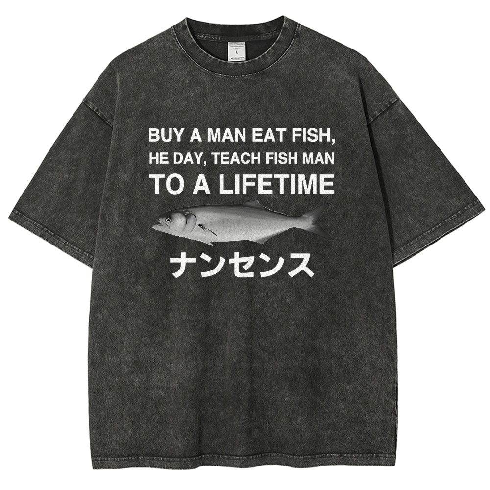 Funny To A Lifetime Vintage Washed T-shirt