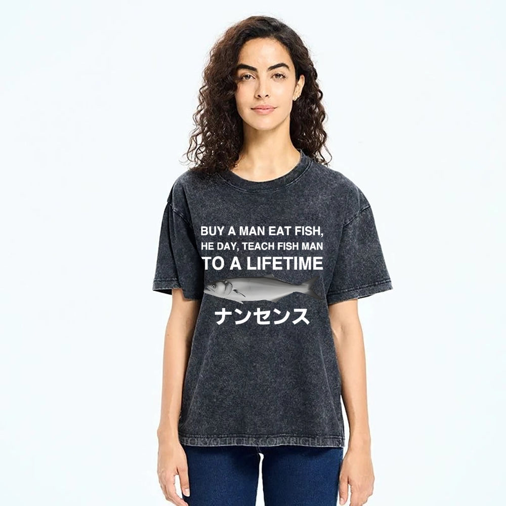 Funny To A Lifetime Vintage Washed T-shirt