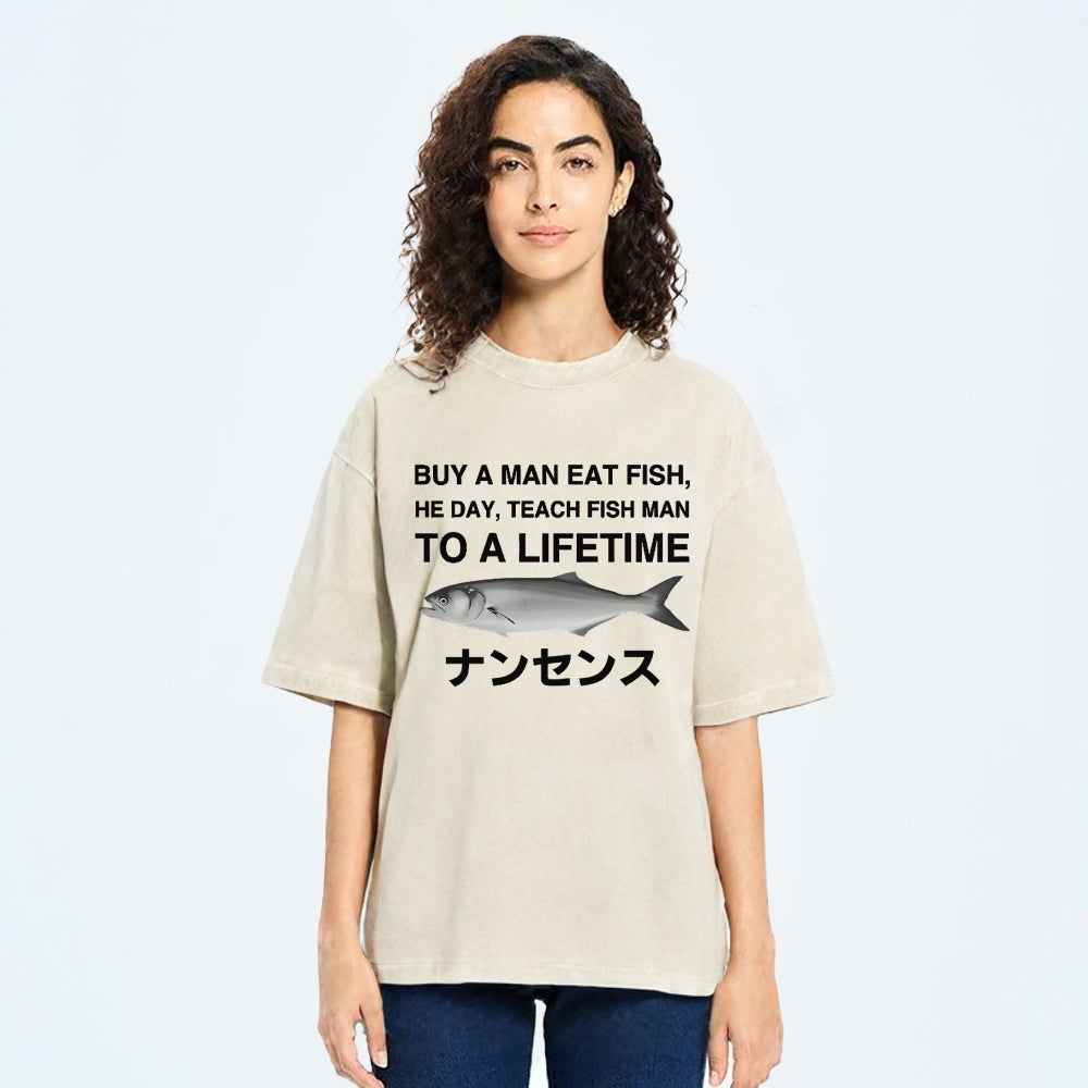 Funny To A Lifetime Vintage Washed T-shirt