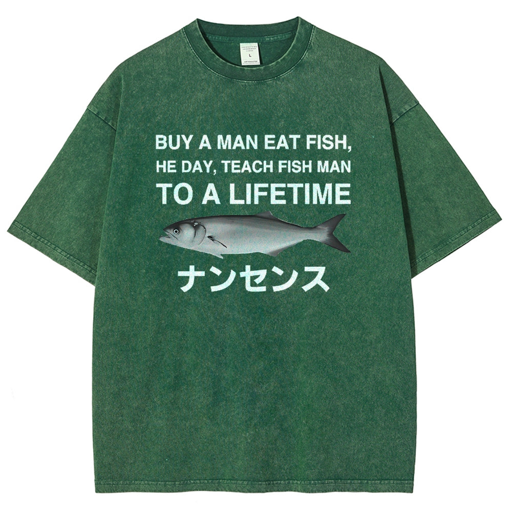 Funny To A Lifetime Vintage Washed T-shirt