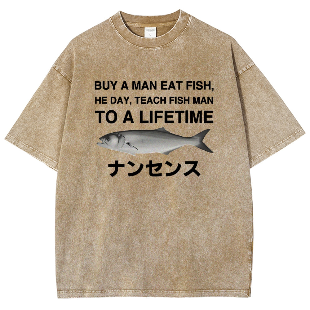 Funny To A Lifetime Vintage Washed T-shirt