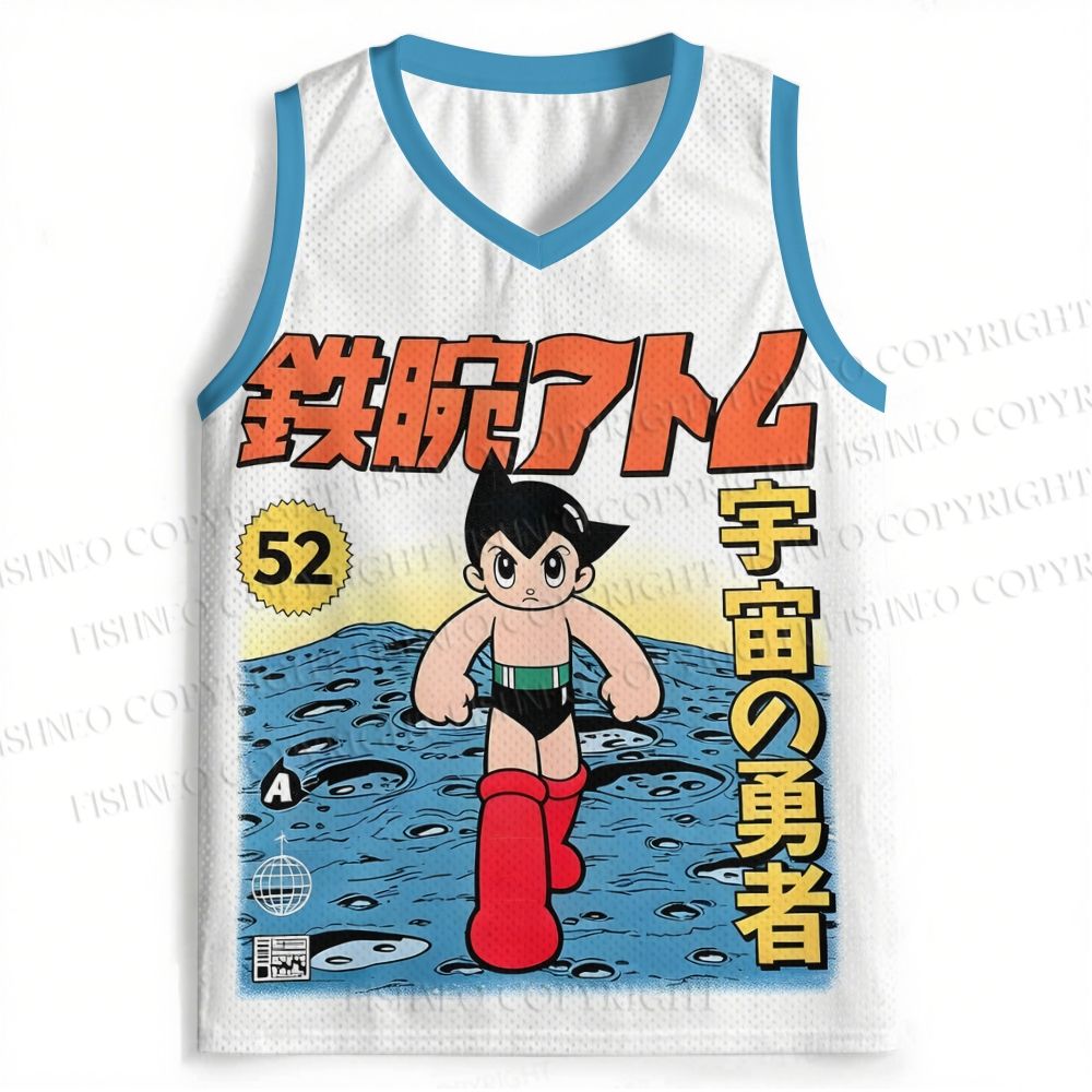 Astro Boy Vintage Art Printed Jersey Tank