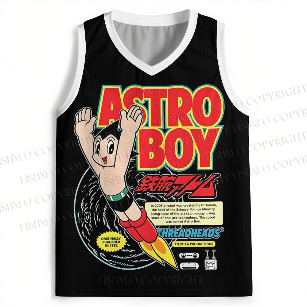 Astro Boy Vintage Art Printed Jersey Tank