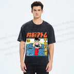 Unisex  Astro Boy Printed Washed Tee