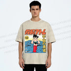 Unisex  Astro Boy Printed Washed Tee
