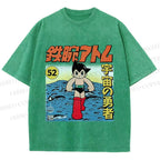 Unisex  Astro Boy Printed Washed Tee