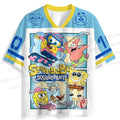 SpongeBob SquarePants, Patrick Star, and Squidward's Life Jersey Shirts
