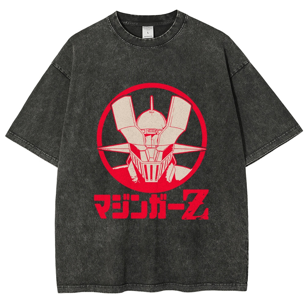 Mazinger Z Vintage Japanese Washed T-Shirt