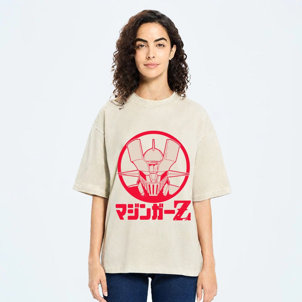 Mazinger Z Vintage Japanese Washed T-Shirt