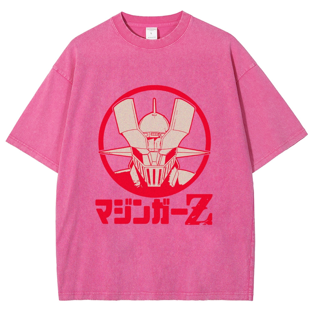 Mazinger Z Vintage Japanese Washed T-Shirt