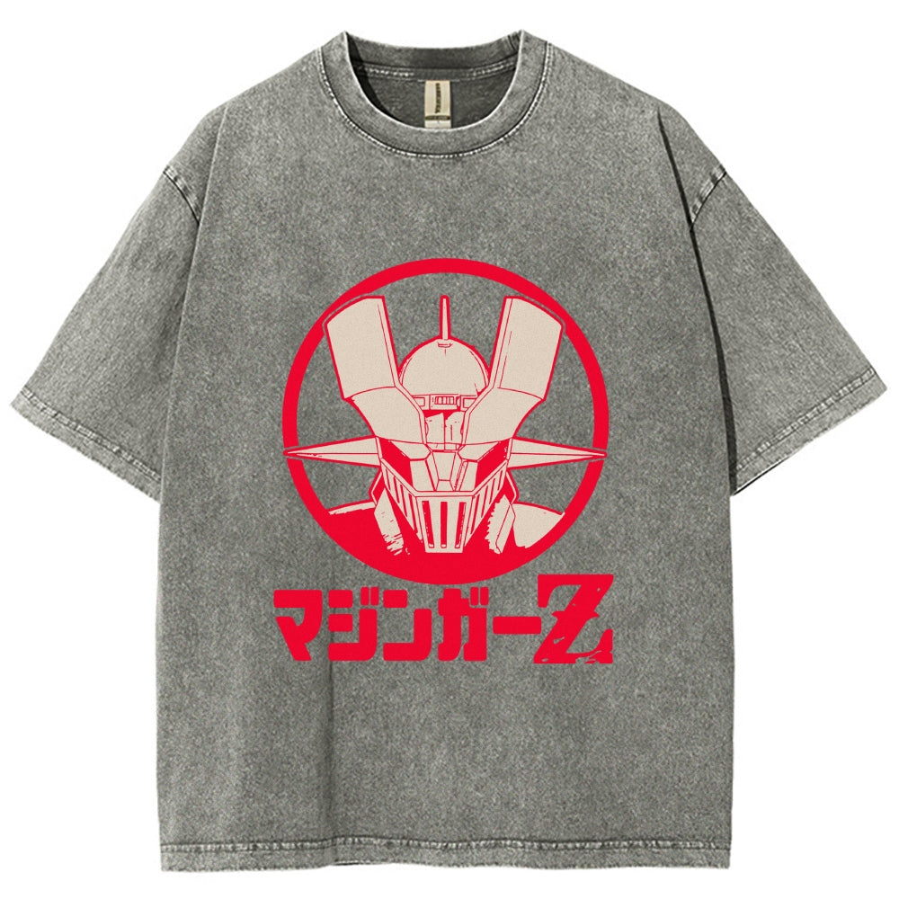 Mazinger Z Vintage Japanese Washed T-Shirt