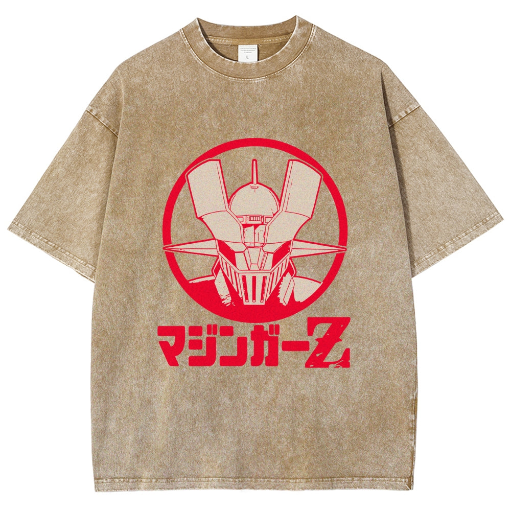 Mazinger Z Vintage Japanese Washed T-Shirt