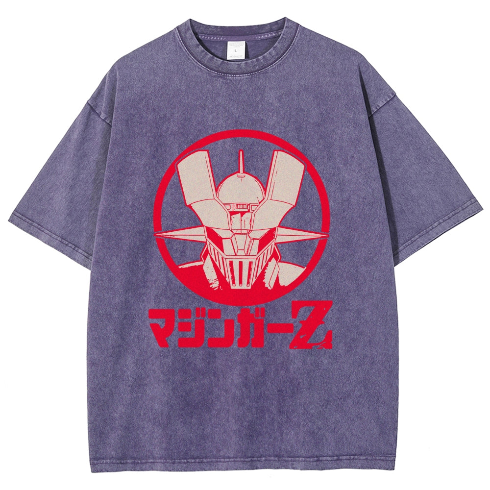 Mazinger Z Vintage Japanese Washed T-Shirt