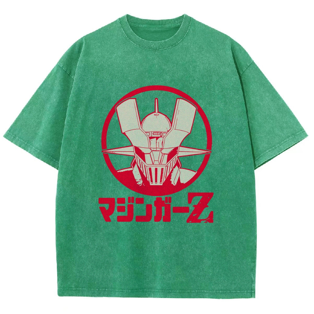 Mazinger Z Vintage Japanese Washed T-Shirt