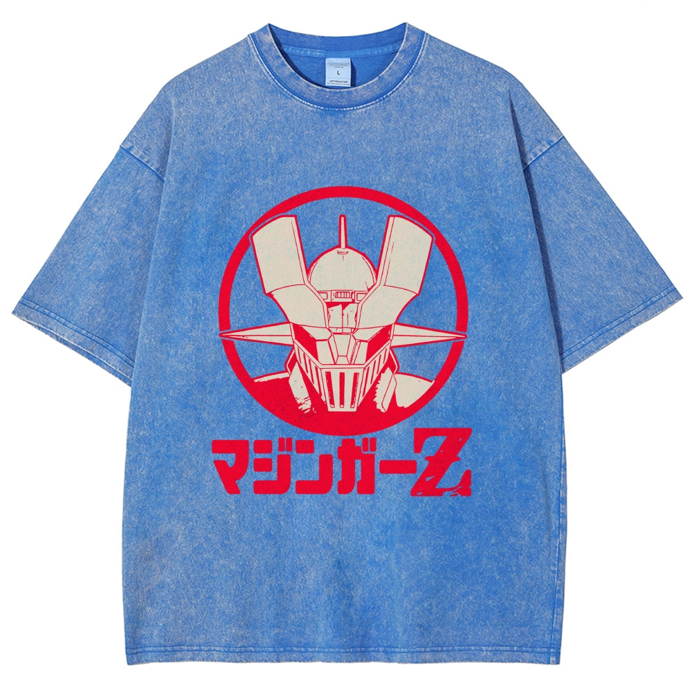 Mazinger Z Vintage Japanese Washed T-Shirt