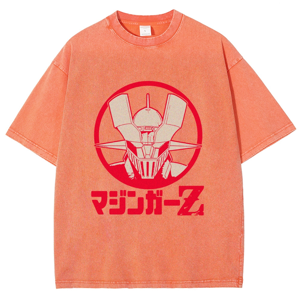 Mazinger Z Vintage Japanese Washed T-Shirt