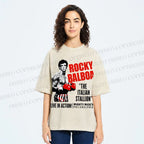 Unisex Rocky: Rocky Balboa Printed Washed Tee