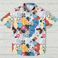 Mushroom Japanese Graphic Printed Hawaiian Shirt