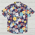 Mushroom Japanese Graphic Printed Hawaiian Shirt