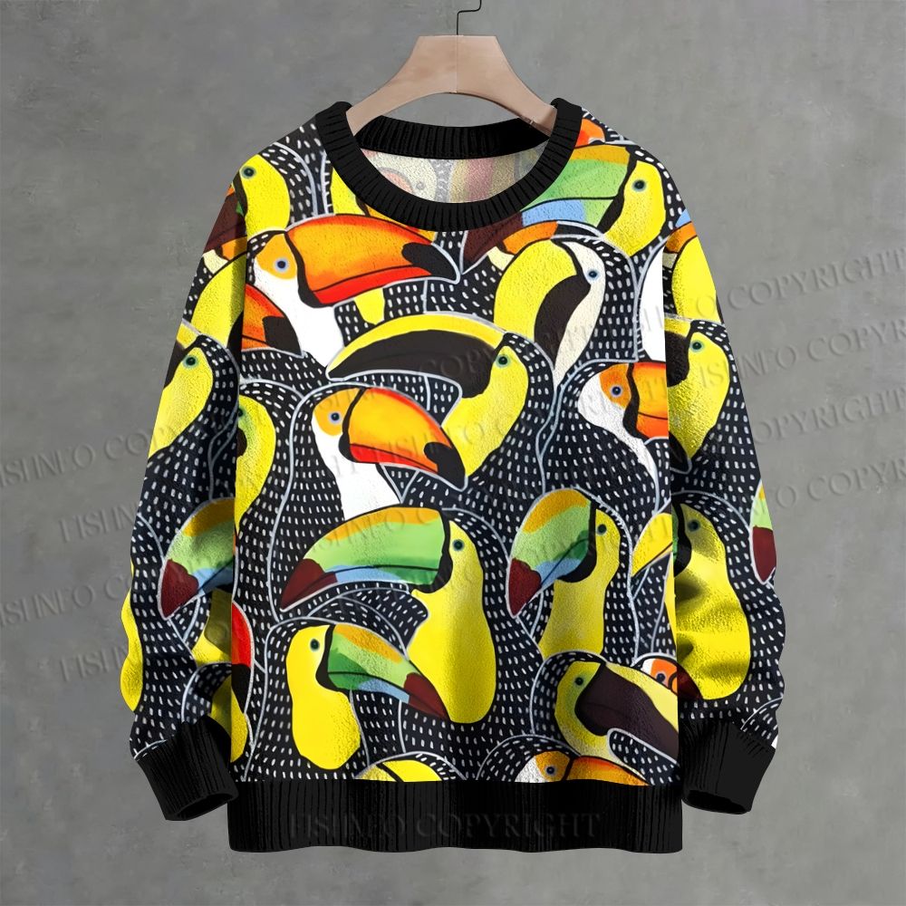 Toucans Crew Neck Sweater