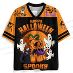 Happy Halloween Spooky Jersey Shirts