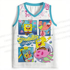 SpongeBob and Patrick Catch Jellyfish Jersey Tank