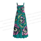 Mystic Eye Floral Maxi Dresses