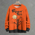 Halloween Tree Crew Neck Sweater