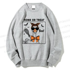 Unisex Halloween Goose Printed Sweatshirt
