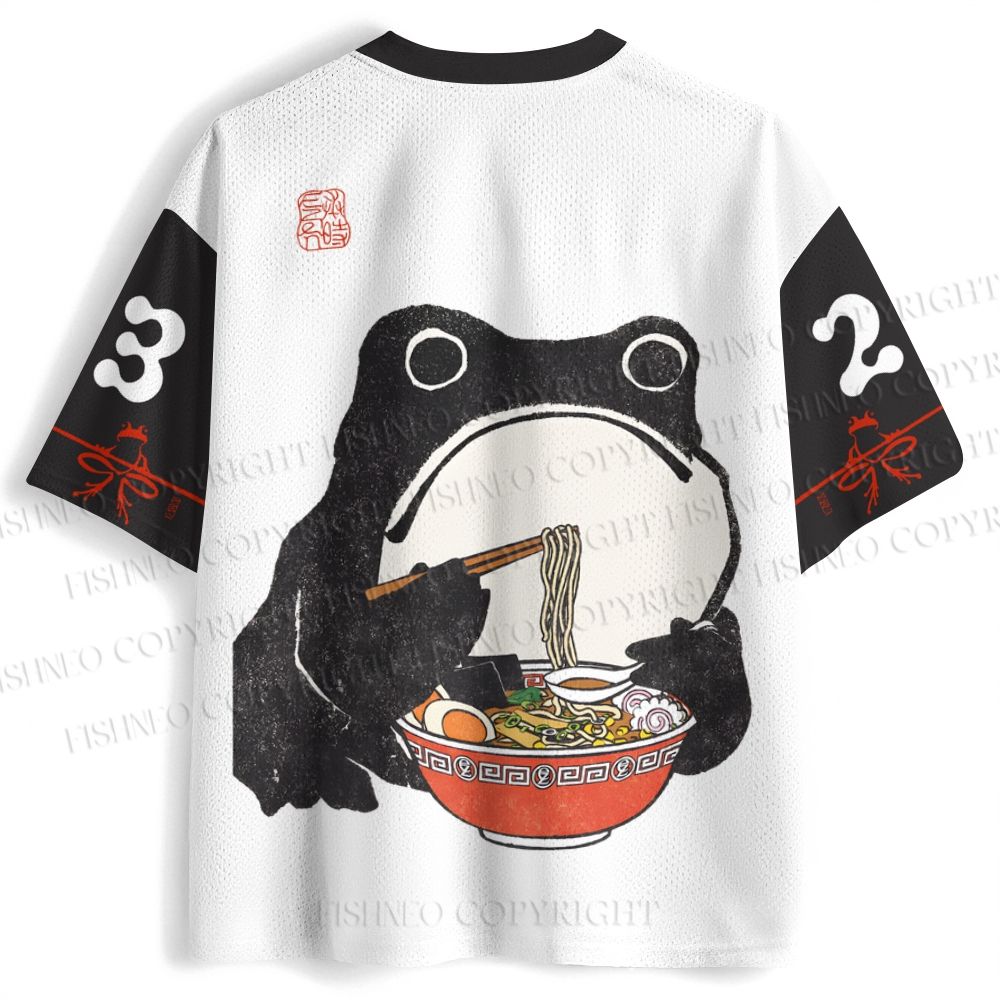 Sushi Frog Printed Jersey Shirts