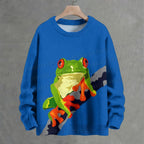 Silly Frog Crew Neck Sweater