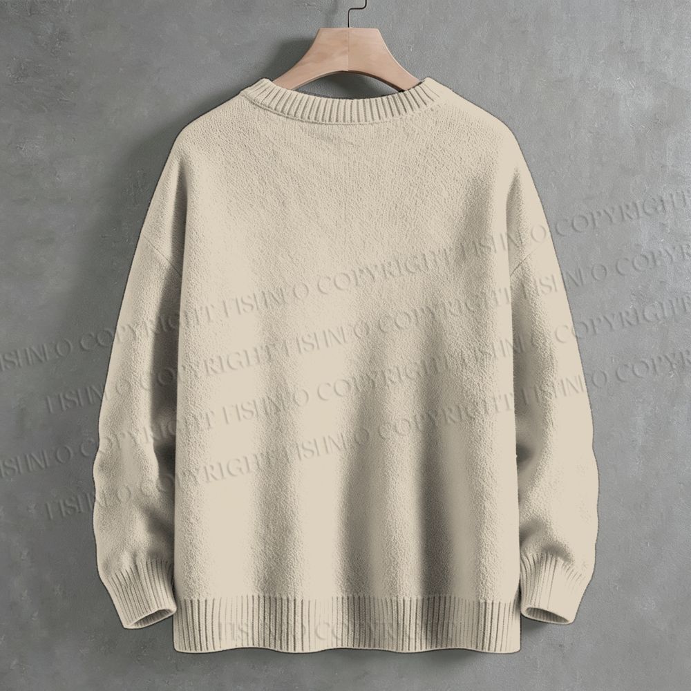 Vintage Owls Crew Neck Sweater